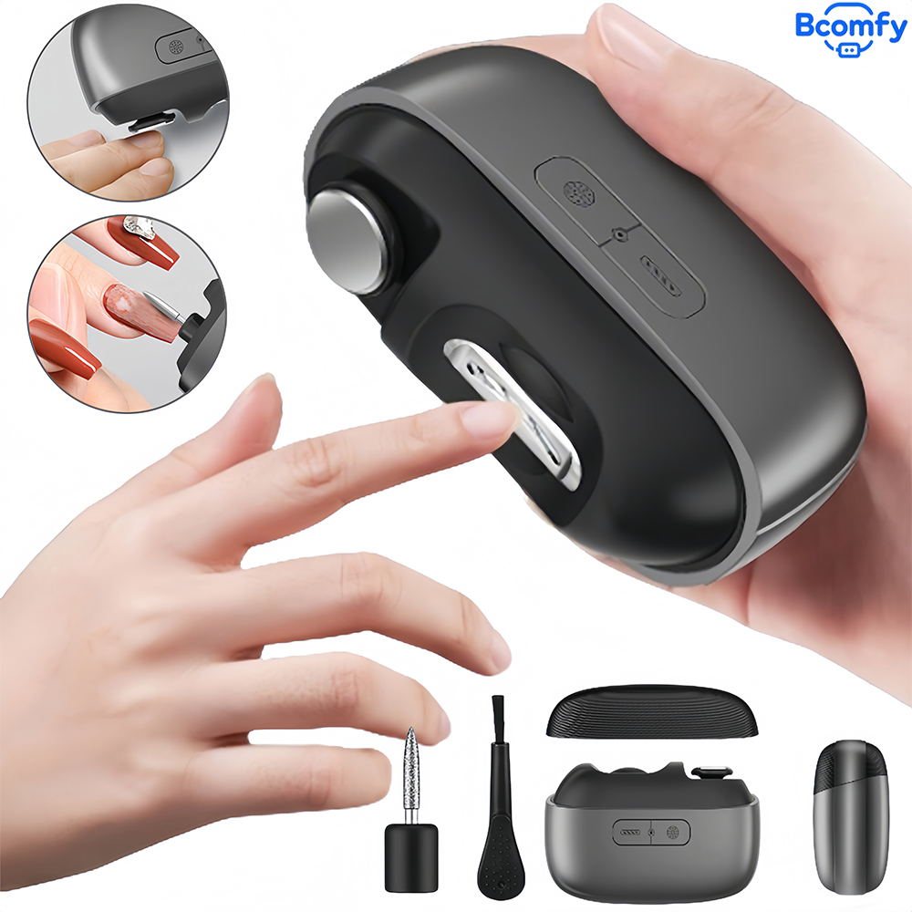 Baby Nail Trimmer Electric - Coupe-ongles électrique avec lumière, tondeuse à