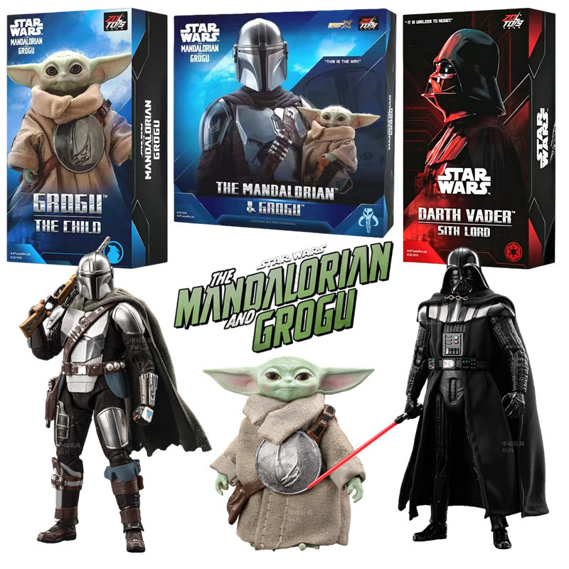 Baby Yoda Products - ZD Toys 1:10 Figurines Star Wars