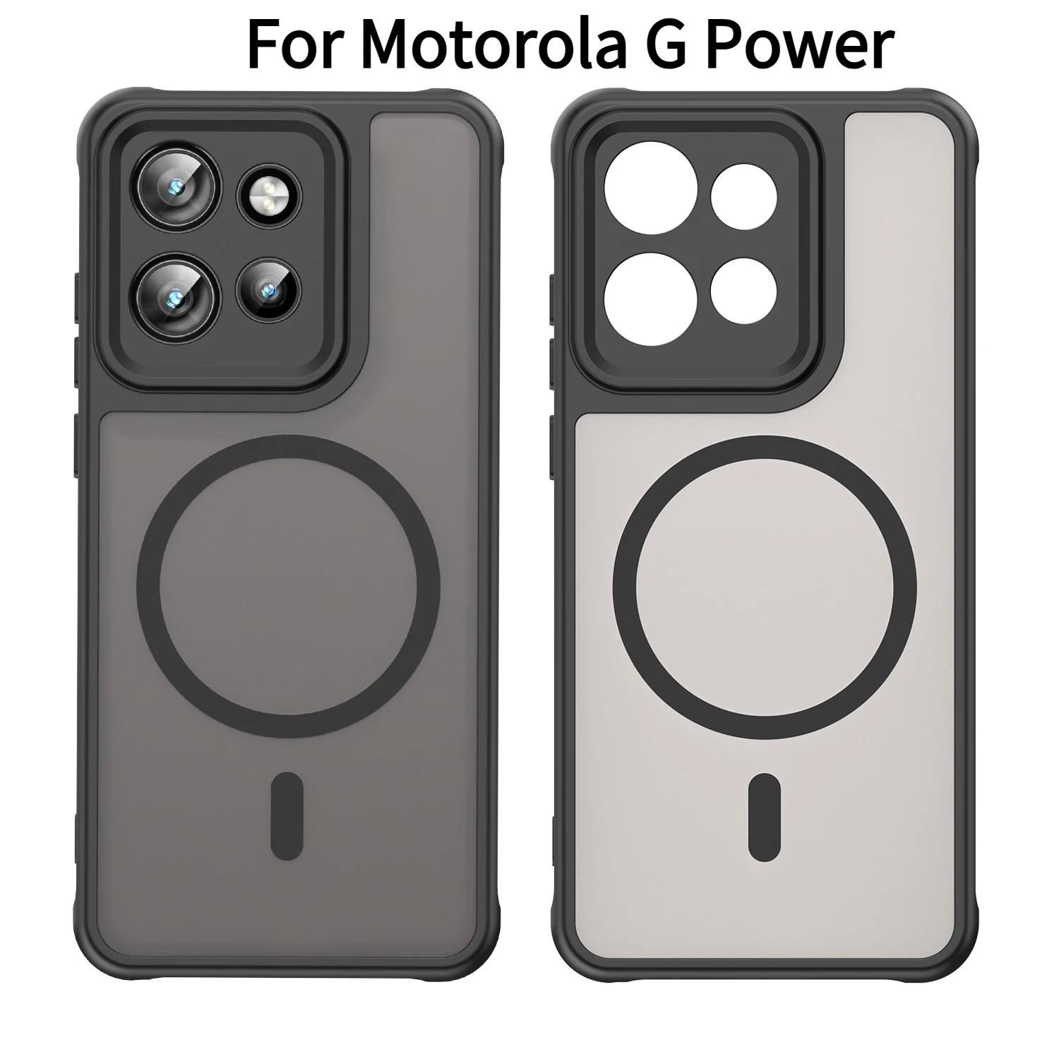 Play Mat - Coque transparente mate givrée pour Magsafe,
