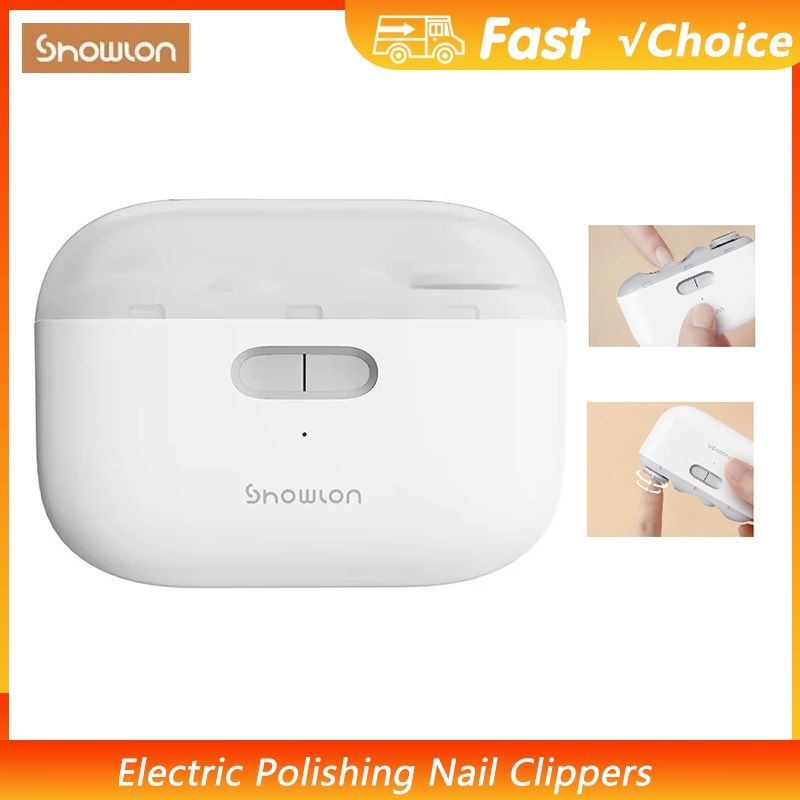 Baby Nail Trimmer Electric - Youpin Showlon coupe-ongles de polissage électrique