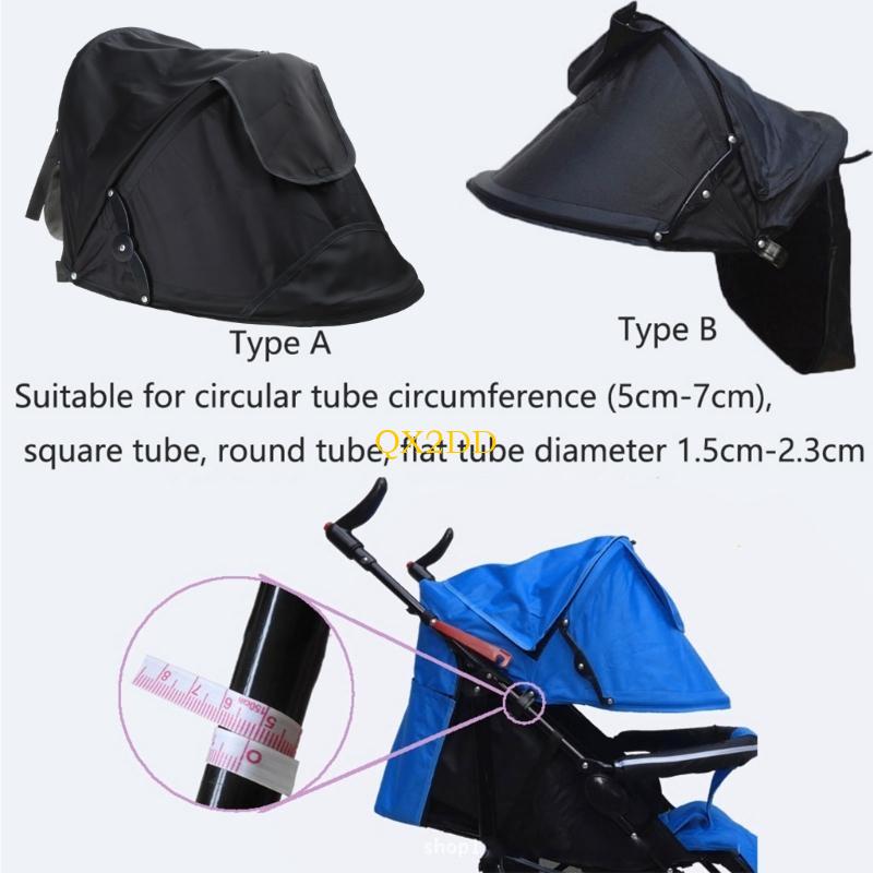 QX2D poussettes pare-soleil co - Stroller Rain Cover avis et prix