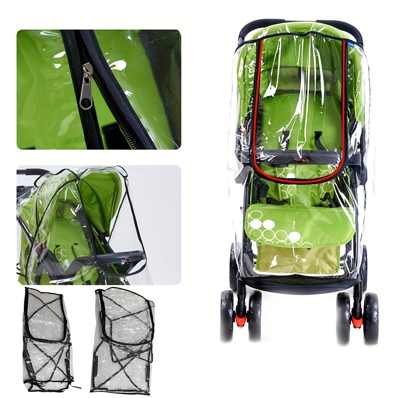 1pc Housse de pluie universell - Stroller Rain Cover avis et prix
