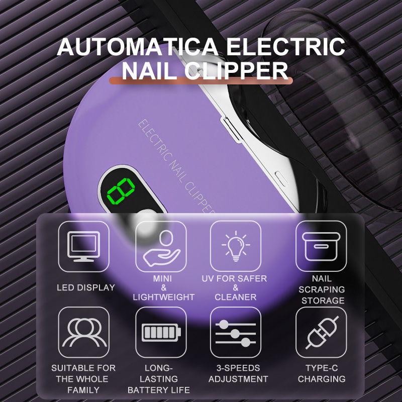 Coupe-ongles électrique à 3 vi - Baby Nail Trimmer Electric avis et prix