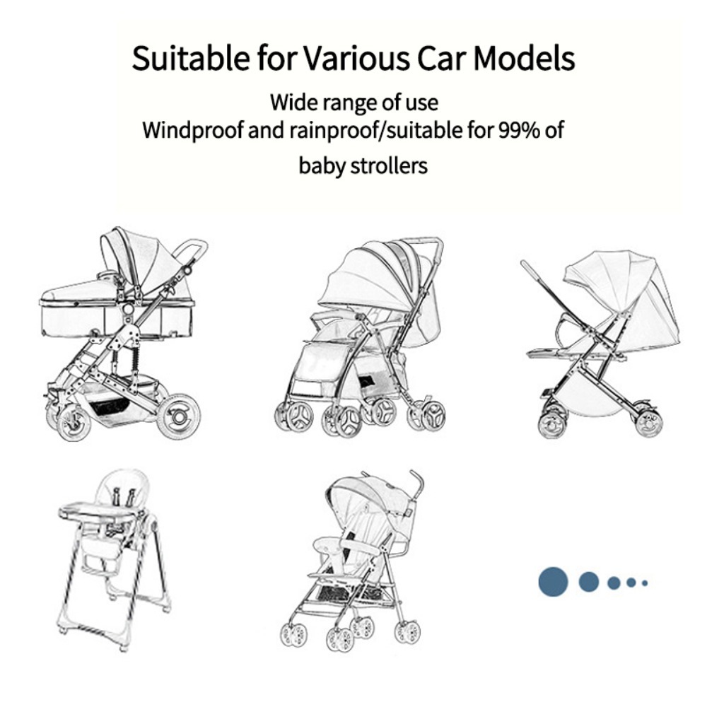 Housse de pluie universelle po - Stroller Rain Cover avis et prix
