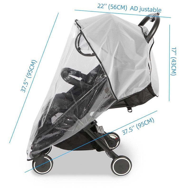 Housse de pluie universelle po - Stroller Rain Cover avis et prix