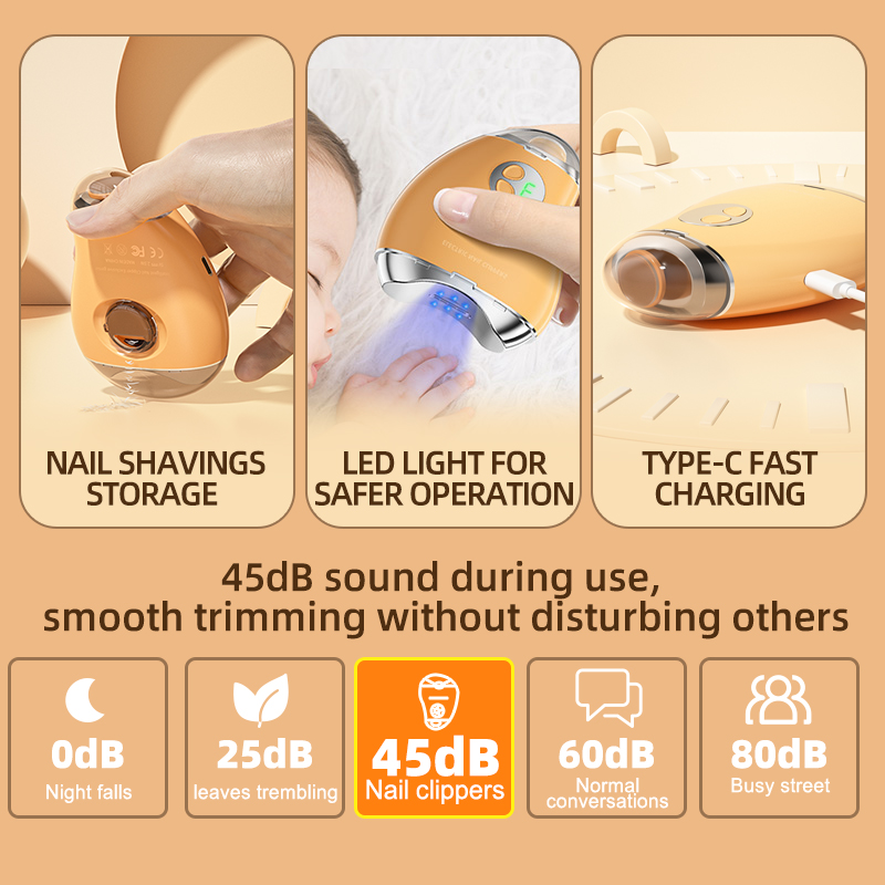 Coupe-ongles électrique automa - Baby Nail Trimmer Electric avis et prix